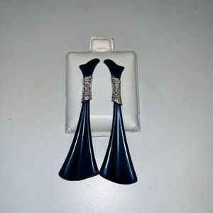 Stylish diamond earrings